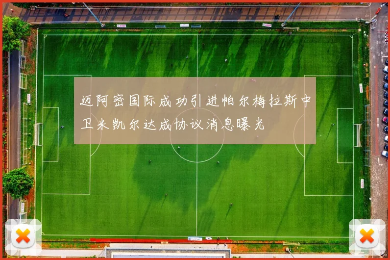 迈阿密国际成功引进帕尔梅拉斯中卫米凯尔达成协议消息曝光